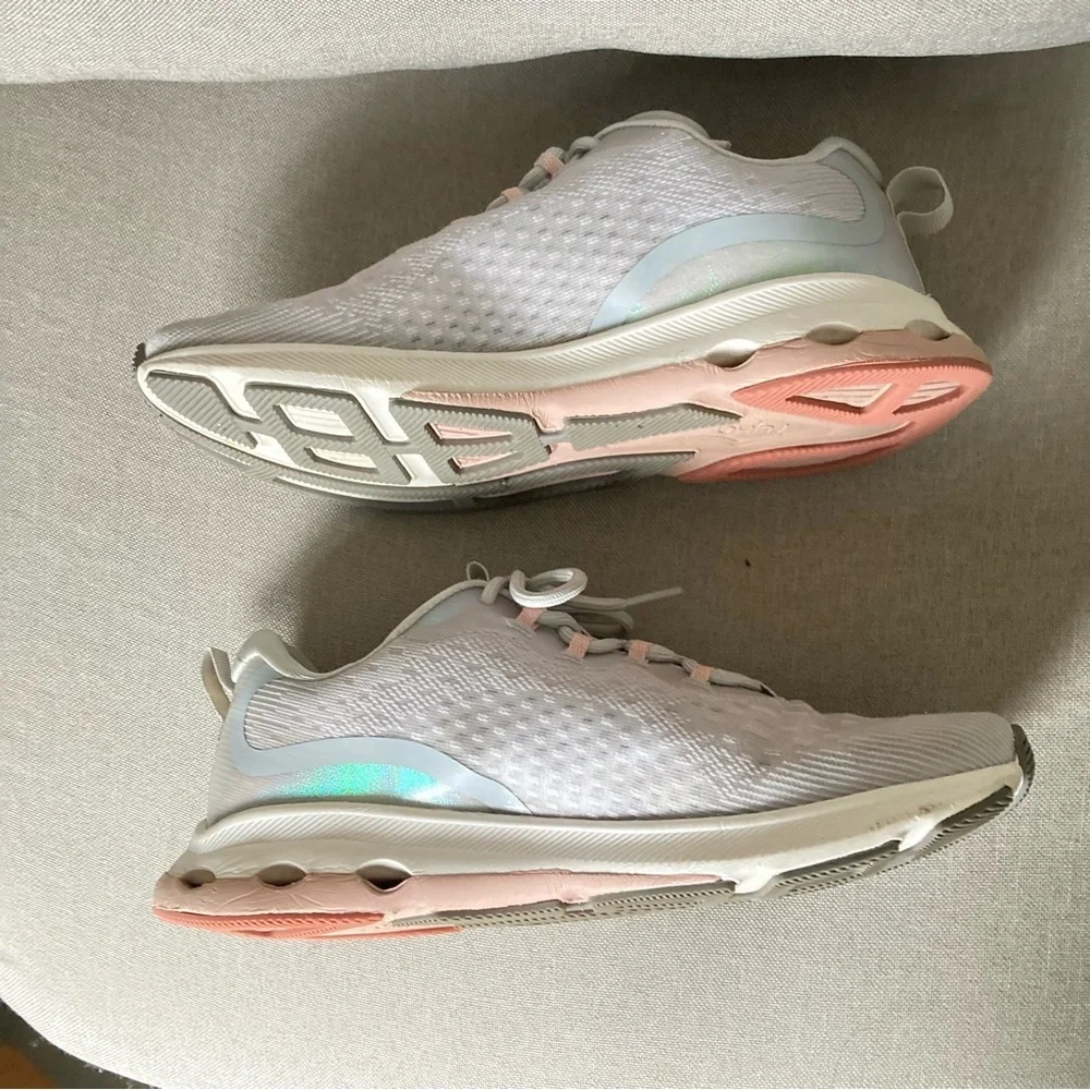 Ryka Activate Athletic Shoes White Pink 6.5